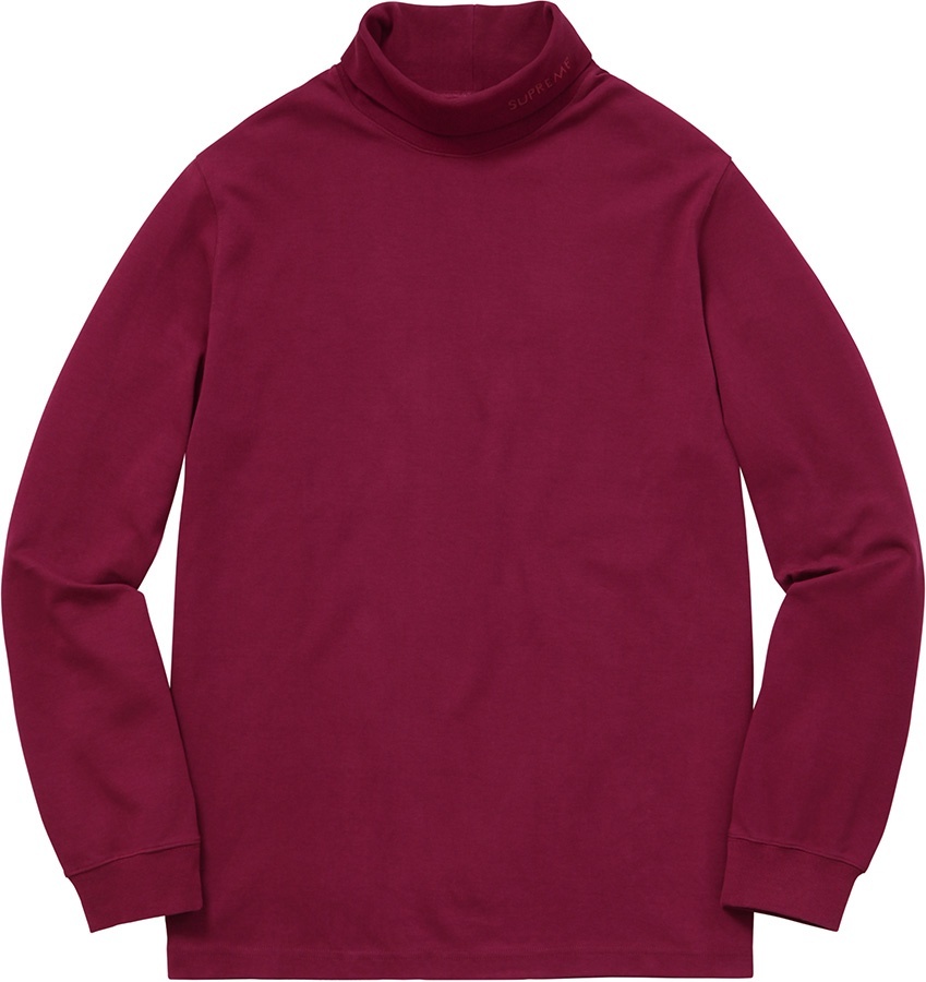 Solid L/S Turtleneck view 2